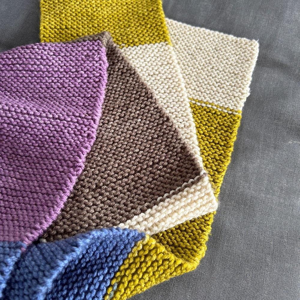 Handmade multi color scrarf